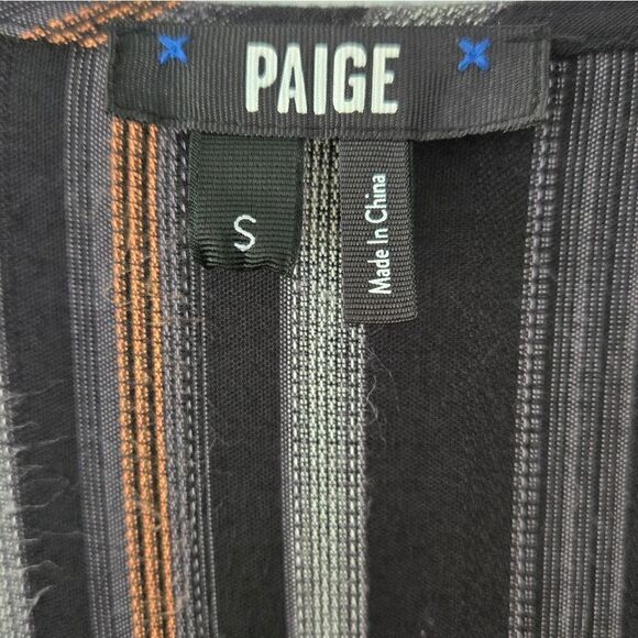 Paige Laya Stripe Romper NWOT - Picture 7 of 9